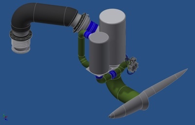 F.N.C. Yacht - Walter Nisbett - Main engine exhaust-103016